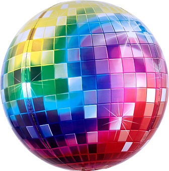 Сфера диско шар фольгированная